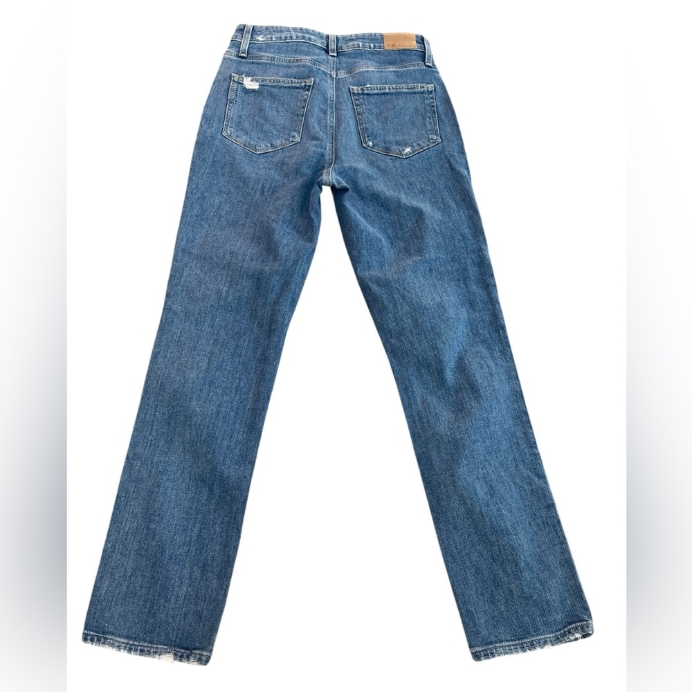 Paige Sarah Slim High Rise Straight Leg Jeans - Size 27 - Picture 2 of 16